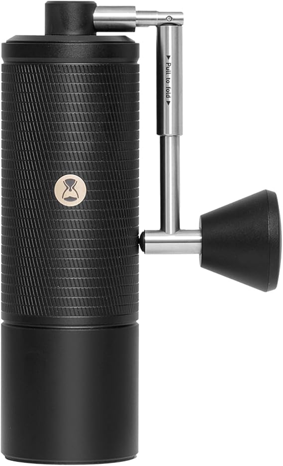 TIMEMORE C5 PRO Manual Coffee Grinder with S2C-042-III Conical Burr, 0.031mm Precision Adjustment,Double Bearing Positioning All-Metal Portable Hand Coffee Grinder (C5 PRO)