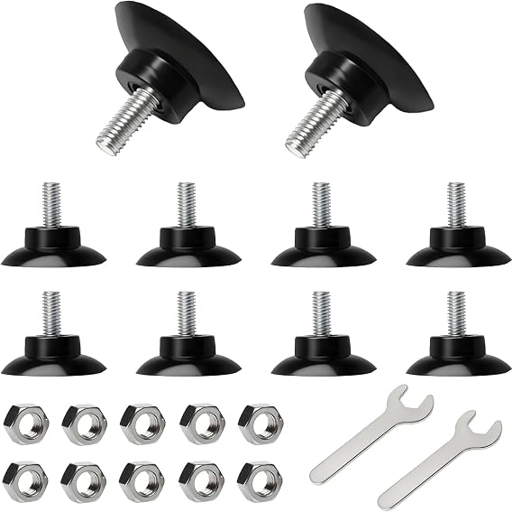 Grabber Tool Suction Cups, 10 PCS with 2 PCS Wrenches