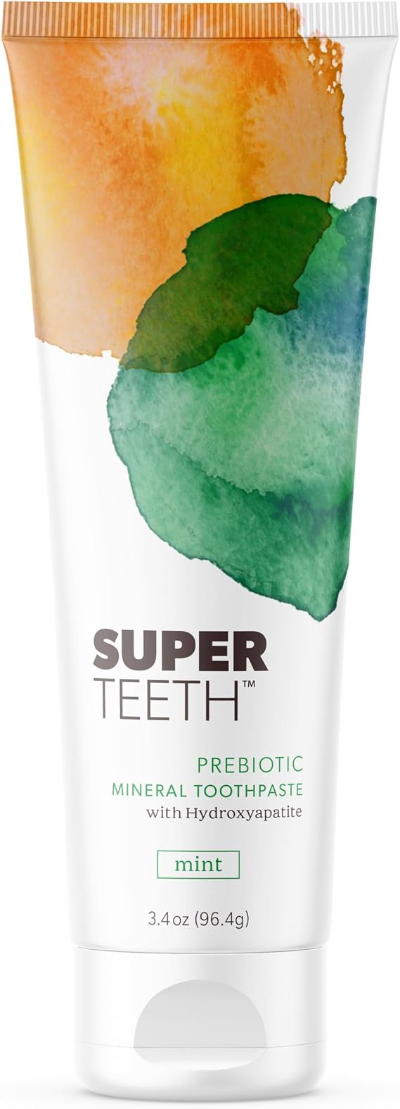 SuperTeeth Prebiotic Hydroxyapatite Toothpaste, Fluoride-Free - Mint