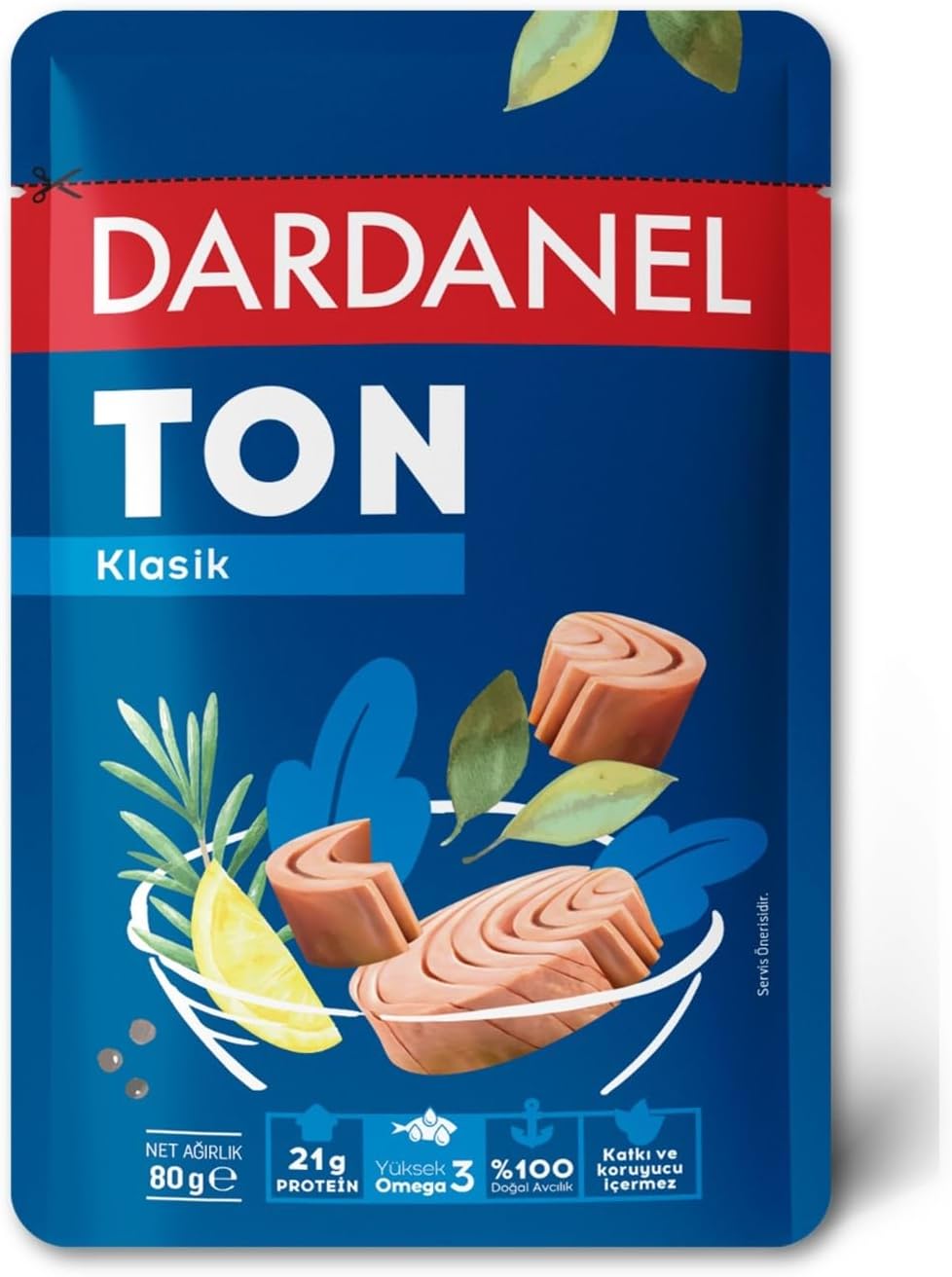 DARDANEL Sunflower Oily Tuna Bag 80 gr