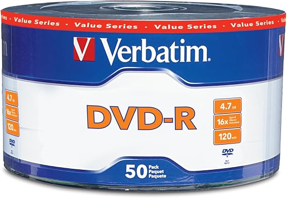 Verbatim 50 Pack DVD-R Spindle