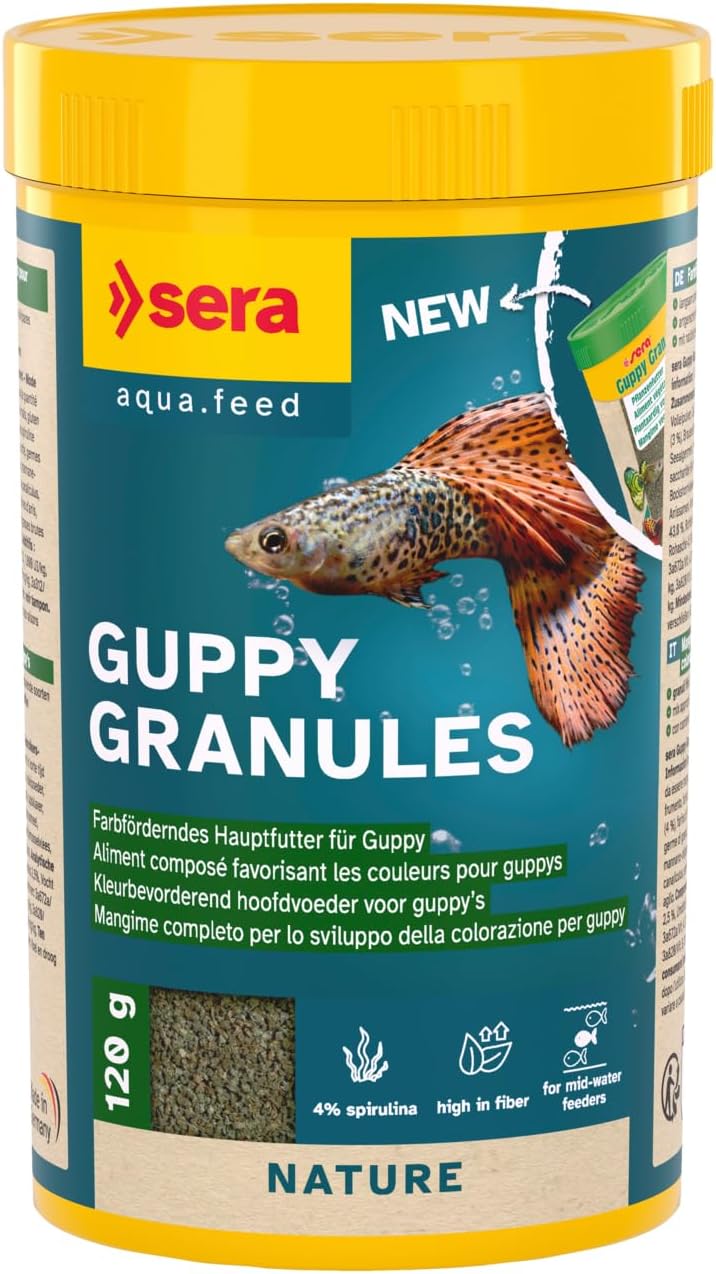 Sera Guppy Gran 250 Ml 120gr