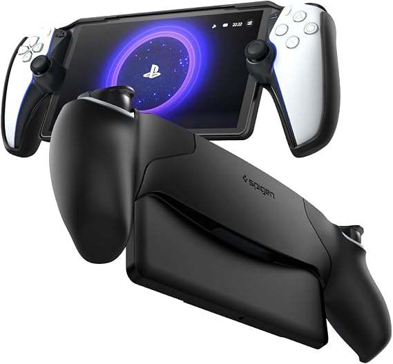 Spigen Thin Fit Case Compatible with Sony PlayStation Portal Remote Player - Black