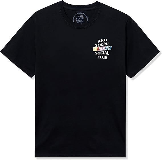 Anti Social Social Club Unisex Adult Assc X Nascar Nascar Games Tee