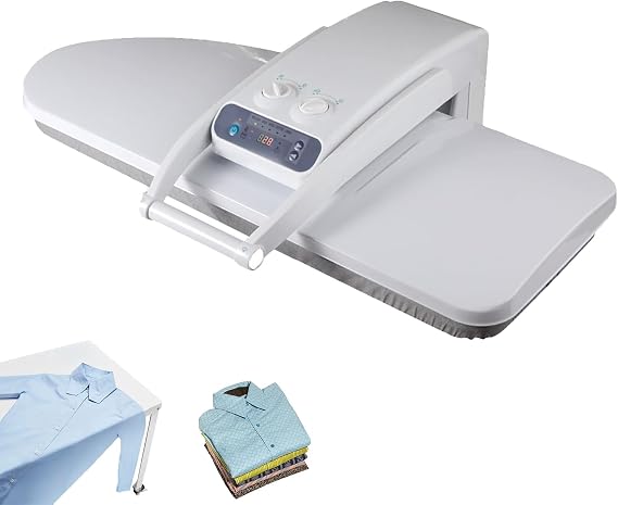 1800W Automatic Ironing Machine, Steam Ironing Press with Digital Display, 800×310mm Area, Temperature Control, 360° Steam Distribution, 50Kg Pressure, for Home Commercial(No Stand)