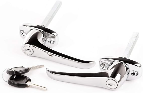 Omix-Ada | 11812.02 | Door Handle Kit, Exterior | OE Reference: 8128461-K2 | Fits 1976-1980 Jeep CJ7