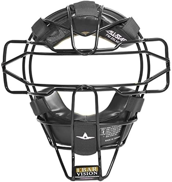 All-Star FM25 LMX Hollow Steel Traditional Baseball Catcher's Mask - Superior Protection and Classic Design