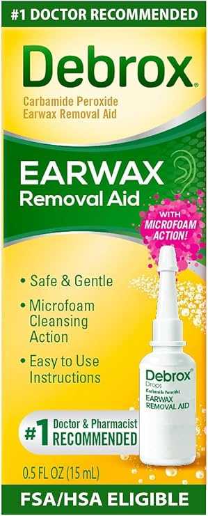 Debrox Earwax Removal Aid Kit 0.5 oz (Pack of 9)