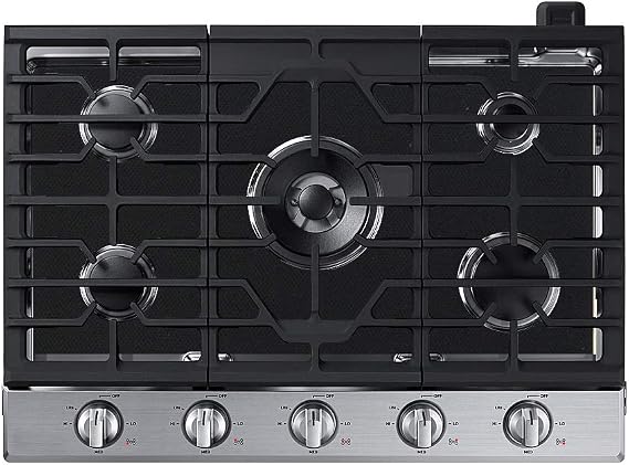 Stove Top Protector for Whirlpool Gas CookTop, Custom Fit Ultra Thin Reusable Burner Splatter Spill Guard Protective Cover Liner - WCG55US0HS