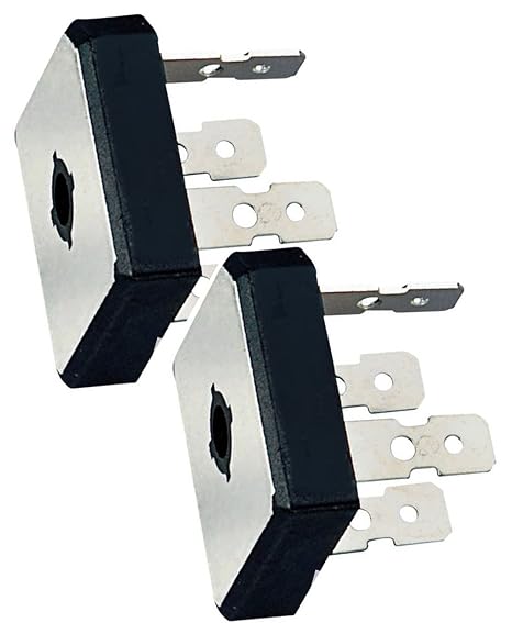 (Pack of 2) MULTICOMP GBPC2504 Bridge Rectifier, Single, 25A, 400V, GBPC