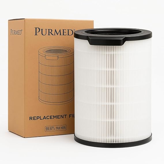 Purmed Philips FY3430/30 Compatible HEPA + Carbon Filter – AC3021, AC3033, AC3036, AC3039, AC3051, AC3055, AC3058 Replacement Filter for Air Purifier