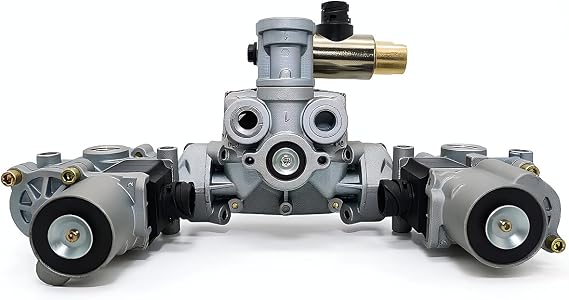 4725002320 ABS Relay Valve Modulator, Compatible with WABCO Axle Package | Replaces WABCO 4725002320; fits Freightliner, Mack, Meritor, Kenworth, Peterbilt, Hyundai and Volvo trucks