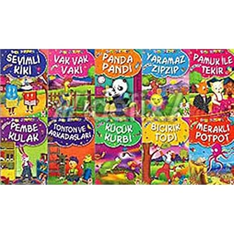 Mini Masallar 1 Set - (10 Kitap)