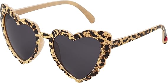 Betsey Johnson Women's Queen of Hearts Heart Sunglasses