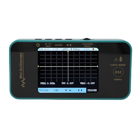 Oscilloscope - 3.2" Handheld Digital Oscilloscope Kit Portable Oscilloscope, 48MSa / s High Sampling Rate, 10MHZ Bandwidth, Trigger Function Auto/Nomal/Single