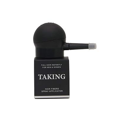 Taking Hair Building Fibers Spray Professional Hair Fiber Spray Applicator Nozzle Pump Hair Thickening Tools