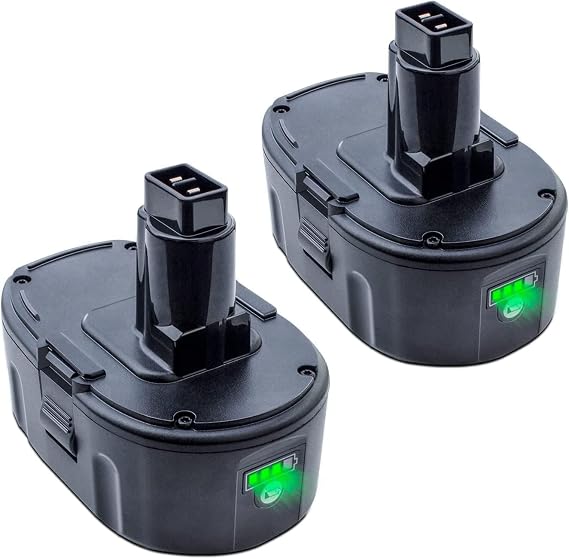 DTK 7000mAh Replacement for Dewalt 18v Battery 7Ah XRP Lithium ion DC9096 DC9098 DC9099 DE9039 DE9095 DW9096 DW9098 DE9096 DE9098 DW9095 DE9503 DC9182 XRP 2Packs