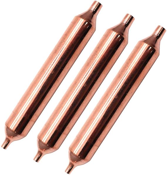 3 Pcs Refrigerator Filter Dryer,3mm and 6mm Inner Diameter Hole