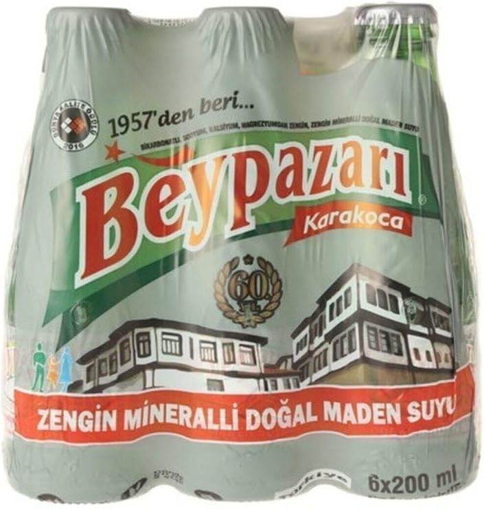 Beypazarı Doğal Sade Soda Maden Suyu 24X200 Ml