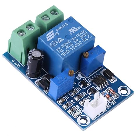 12V Battery Under Voltage Module Board Automatic Cut Off Low Voltage Switch Battery Charger Protective Recovery Module