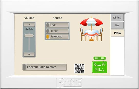 RAN DR6 Digital Touchscreen Remote