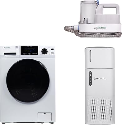 Equator PRO PET Pack 1.62cf Combo Washer-DryerPET GroomerAir PurifierHumidifier