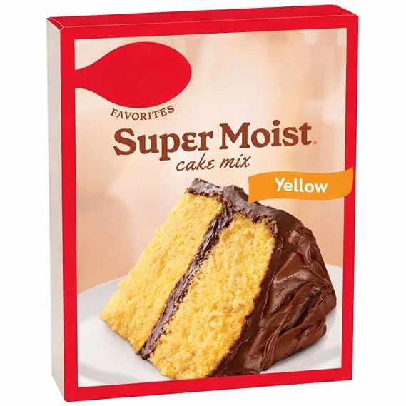 Ready to Crocker Angel Food Cake Mix, Just Add Water, 16 oz- 1pack (Yellow)
