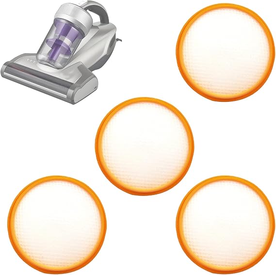 4Pack Hepa Filters Replacement Compatible with Jimmy JV35 Vacuum.Washable Filters Works on Jimmy Mattress Vacuum.