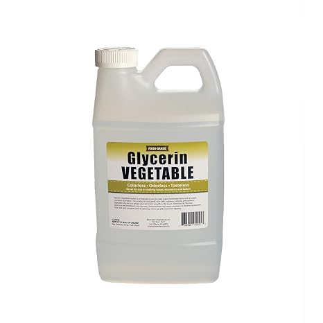 Vegetable Glycerin - Half Gallon (64oz)- All Natural, USP Grade - Premium Quality Liquid Glycerin, Excellent Emollient Qualities, Amazing Skin and Hair Benefits, DIY Beauty Products.