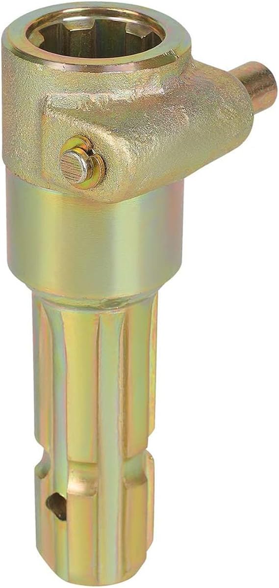 PTO Adapter, Female 1 3/8in 6 Spline Male 1 3/8in 6 Spline PTO Extender PTO Shaft PTO Link Quick Connect PTO Extension for Up to 70HP Tractor