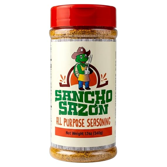 Sancho Sazon - All-Purpose Seasoning Blend -12oz Tex-Mex Spice Mix for Grilling, BBQ, Meat & Vegetables
