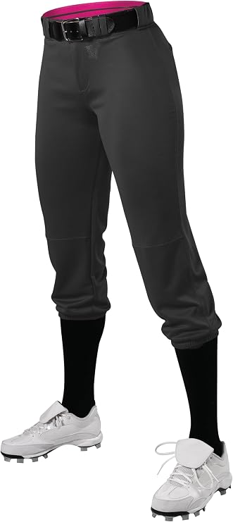 Alleson Athletic Women's Fastpitch/Softball Belted Speed Pant Moisture-Wicking, Durable Fabric, and Pro-Style Fit