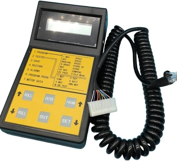 AZ1012 Handheld Programmer for ZAPI Controller with Real Time Diagnostics and Parameter Adjustment