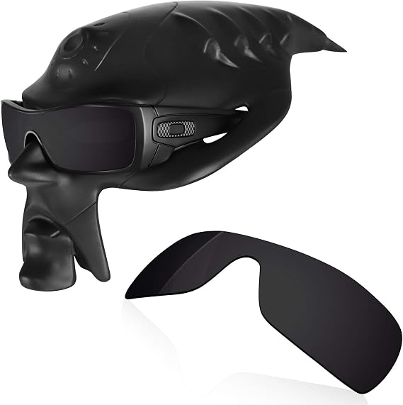 Polarized Lenses Replacement for Oakley Batwolf OO9101 Rectangular 27mm Sunglasses