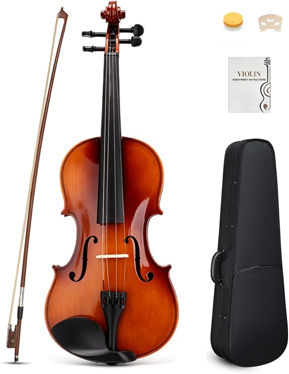 Ktaxon 3/4 Acoustic Violin Kit for Beginners