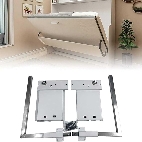 Wall Bed Support Mechanism - Heavy Duty DIY Hardware for Easy Murphy Bed Installation