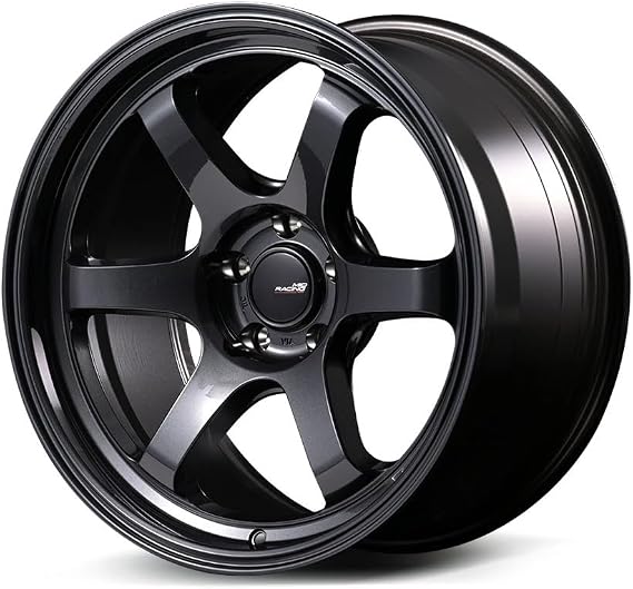 MID Racing R06 Crystal Black 17 Inch, 7.5J+44, 5H-114.3 4 Wheels