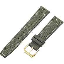 Rugged Fabric Watch Strap Replacement Pin Buckle Nylon Watch Band for IWC Portofino Pilot Portuguese