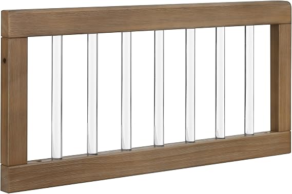 Delta Children Toddler Guardrail #W201725 - Greenguard Gold Certified, Aged Oak