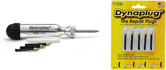 Dynaplug Ultralite for Motorcycle Tires Plus Extra Plug Pack