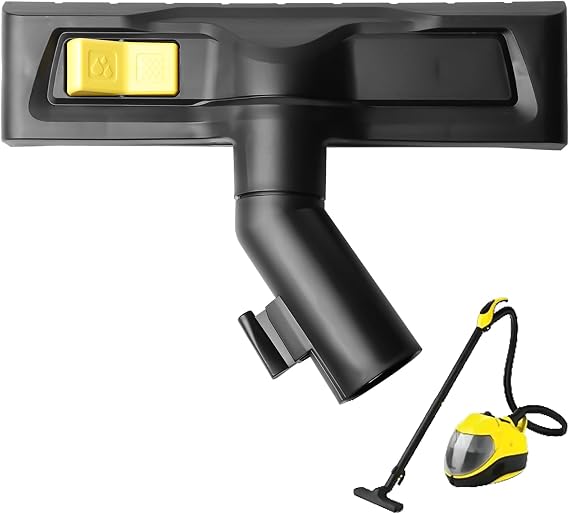 Staubsaugerdüse für Kärcher WD2 WD3 WD4 WD5 WD6 Universal Nass-Trockensauger Ersatz Bodendüse 35 mm Kärcher Umschaltbare Nass- und Trockensaugdüse Kärcher Staubsauger Zubehör Schwarz