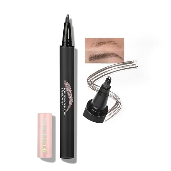 Anglicolor Microblading Eyebrow Pen, Eyebrow Brush for Women