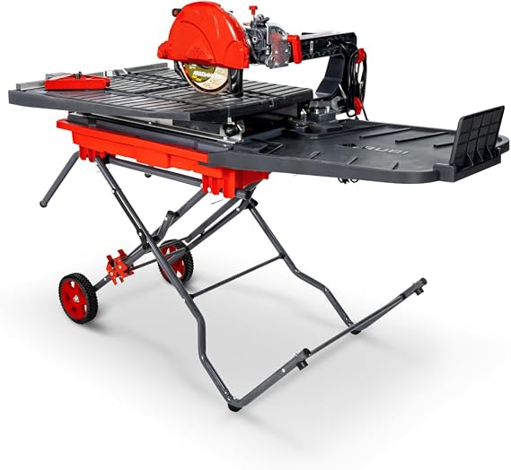 RUBI | Transportable Electric Cutter DT-10IN Max | Miter Saw For Cutting Stoneware, Tiles, Ceramics and Other materials
