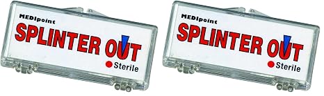 Medique Products 76512 Splinter Out, 10-Per Pack, silver