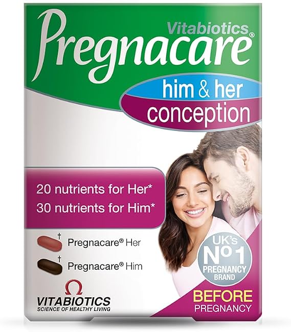 Pregnacare Him & Her Conception 20 + 30 Tablet