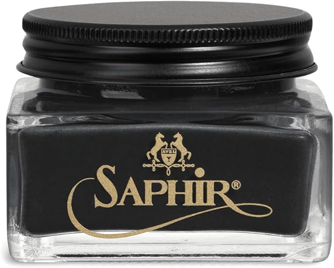Saphir Medaille dOr Cordovan Cream-Natural Wax Polish for Leather Shoes & Boots