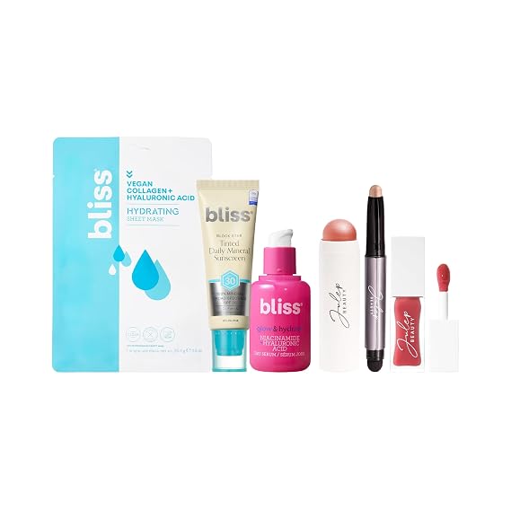 Bliss Lauren Elizabeth Bachelorette Travel Skincare Makeup Kit - Non-Greasy