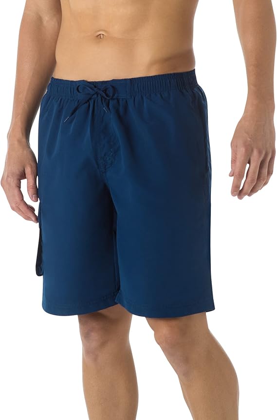 Dolfin Men's Classic Board Shorts (Navy, Small)