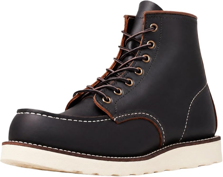 Red Wing Shoes Heritage Classic Moc 8849 Men Boot, Black, 11.5 D