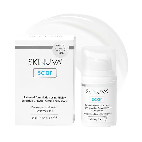 Skinuva Scar Cream for Face & Body (0.5 oz)
